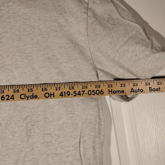 American Eagle vintage vault tshirt mens M Medium gray graphic tee single stitch - Picture 5 of 9